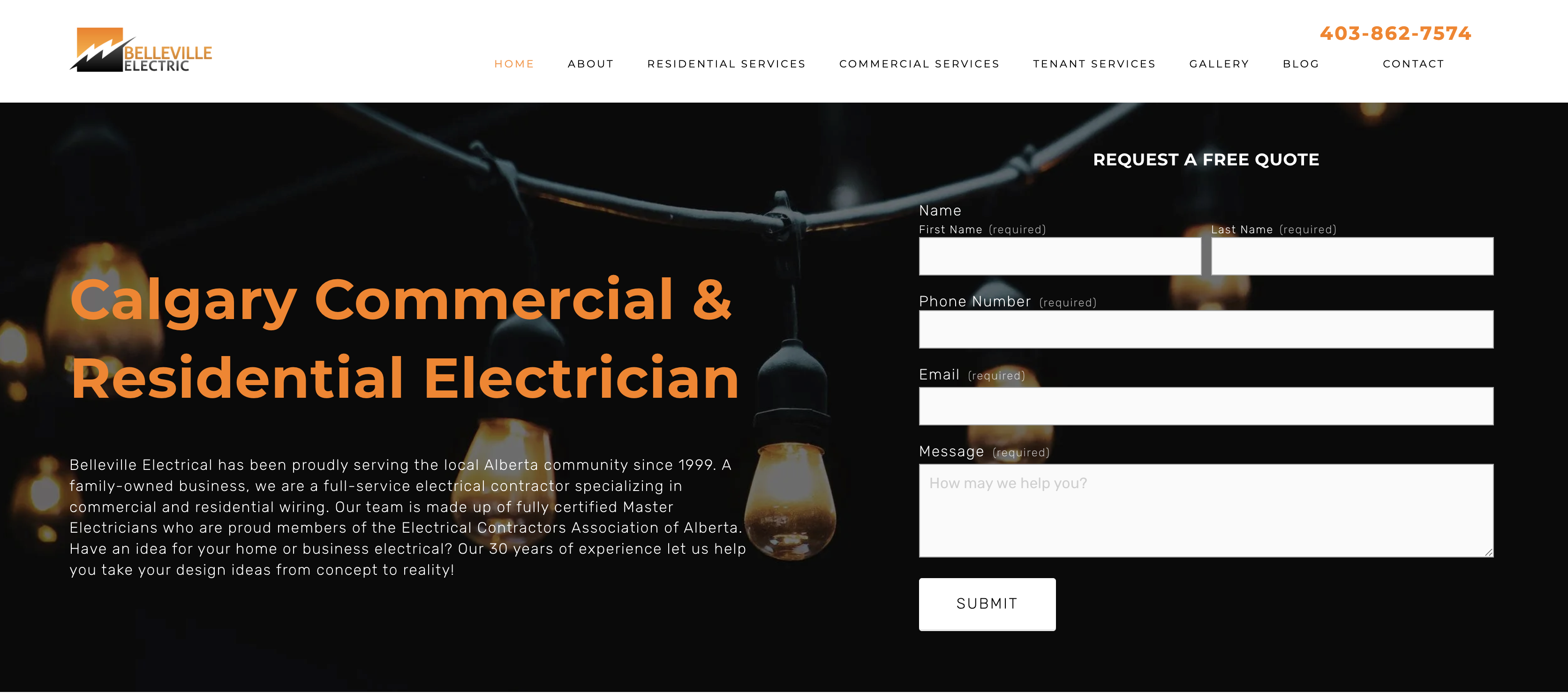 Belleville Electric after redesign