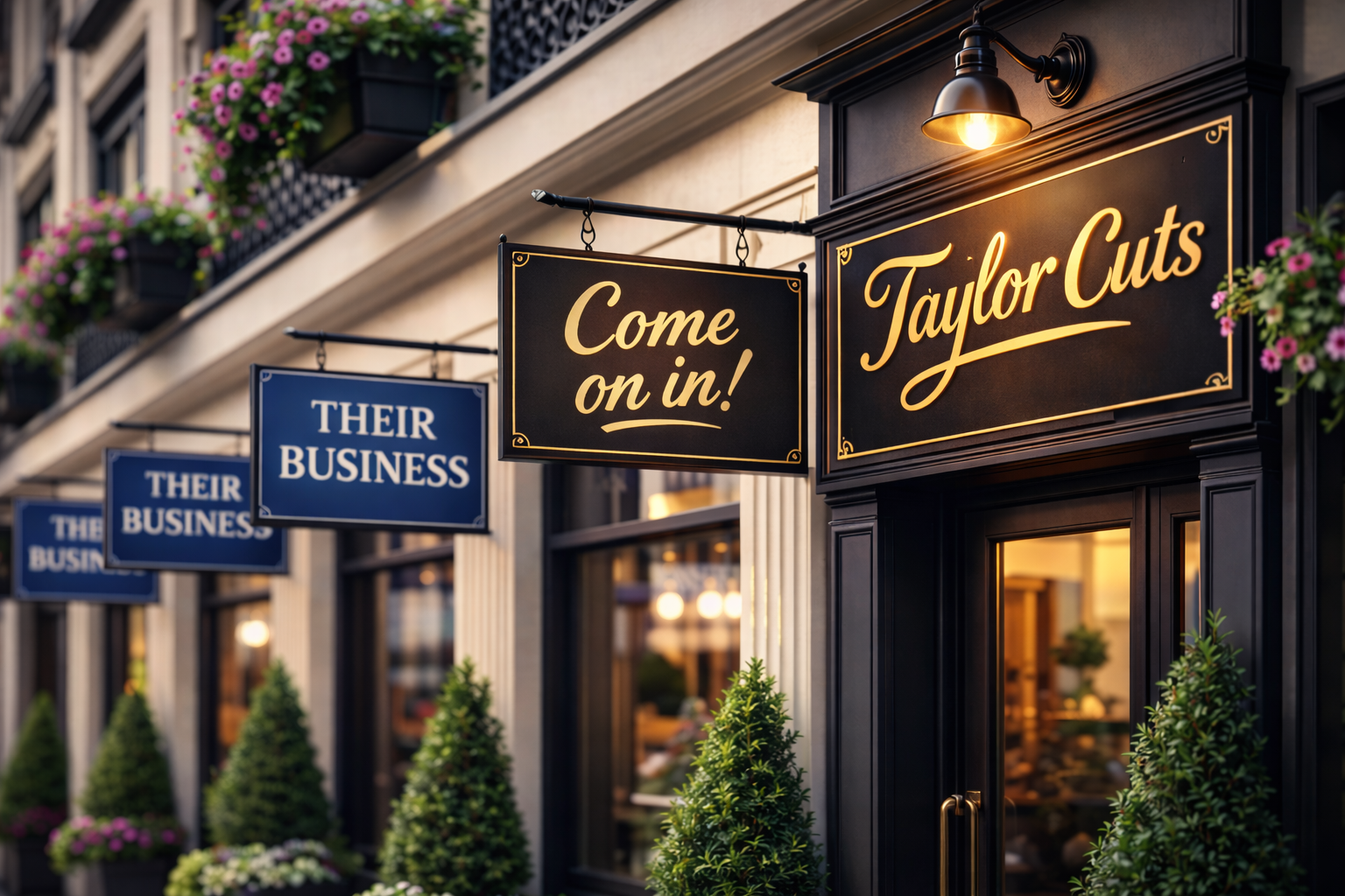 Comparison of custom website design versus template website options